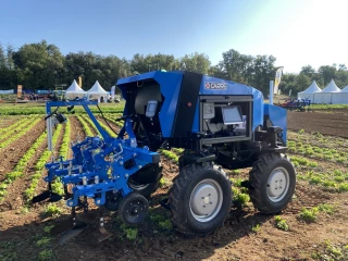 Au salon Tech&Bio, des machines en démonstration...