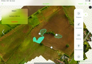 Un drone pour estimer les dégâts de gibier