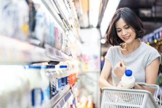 Consommation : recul du lait bio