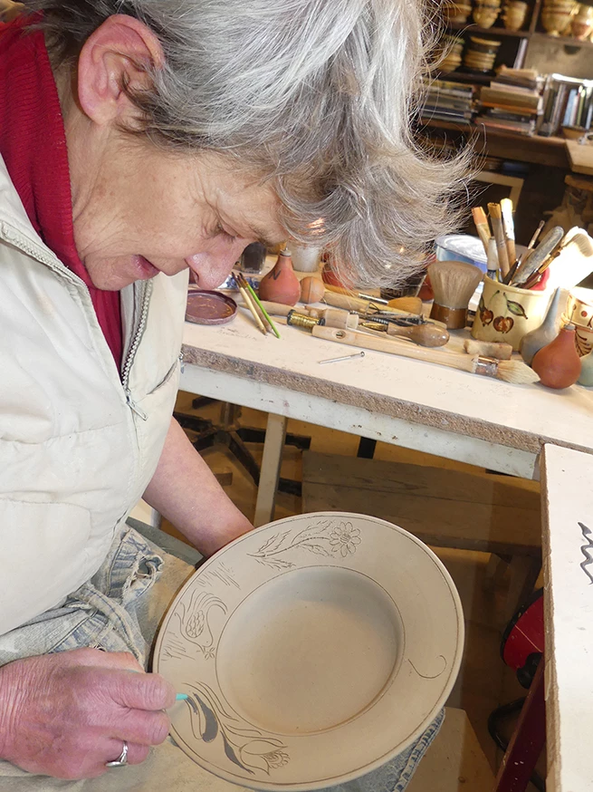 Isabelle Gontard, une potière passionnée