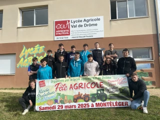 Une fête agricole au lycée Val de Drôme