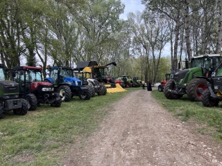 La pluie s’est invitée à la Foire de La Laupie